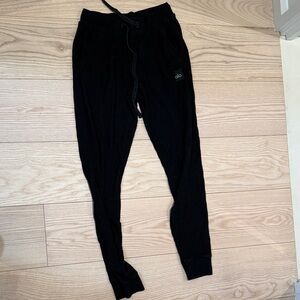 AlO Muse ribbed Black sweatpants